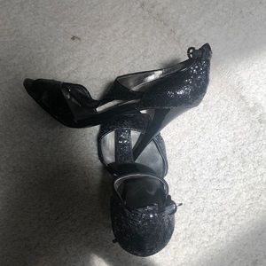 Guess Black Dress Up Sandal